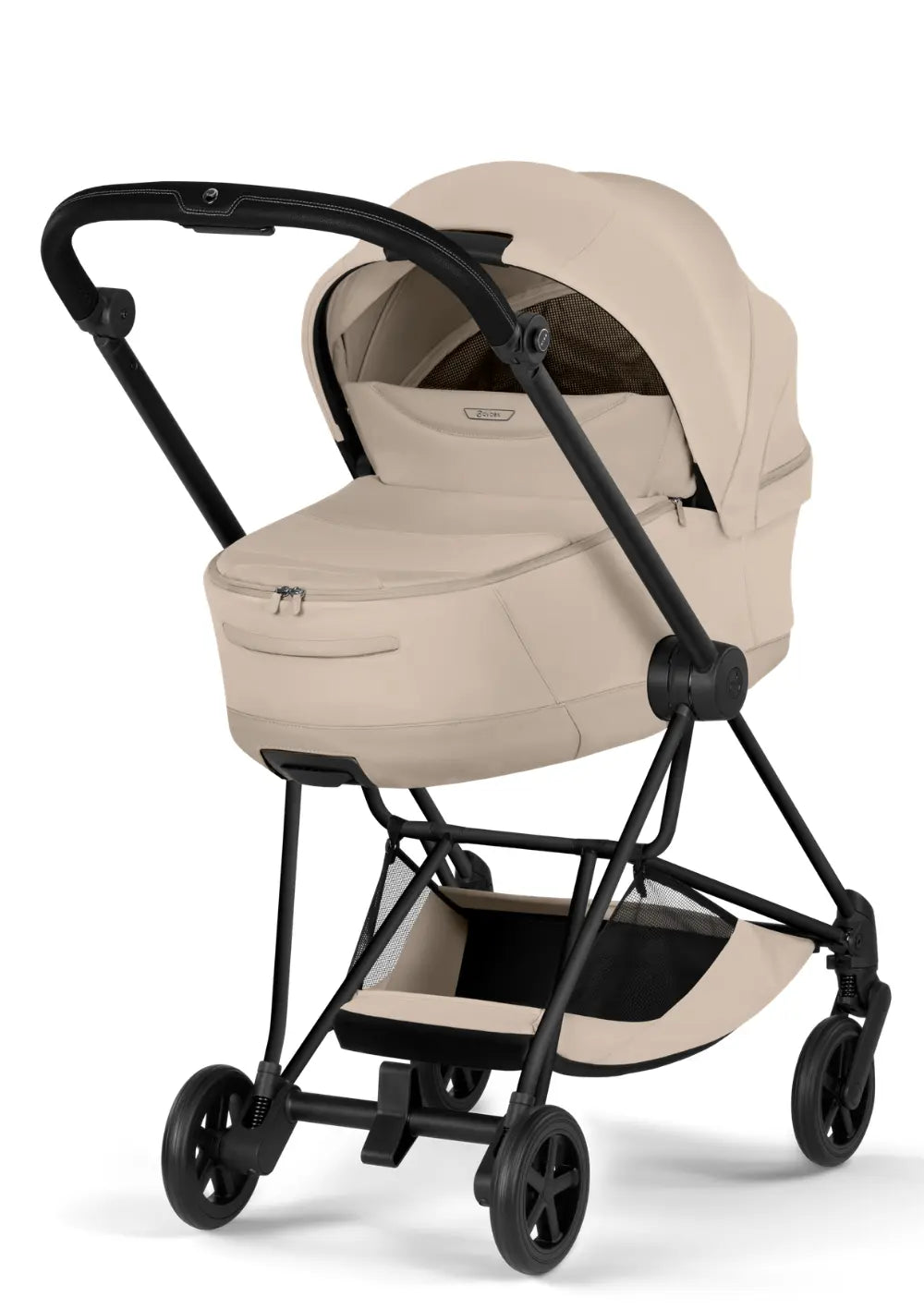 Cybex Kinderwagen-Set 'Mios' Cozy Beige / Matt Black Frame