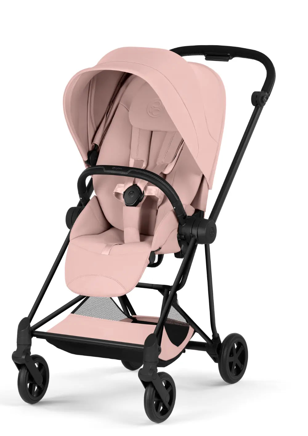 Cybex Kinderwagen-Set 'Mios' Peach Pink / Matt Black Frame