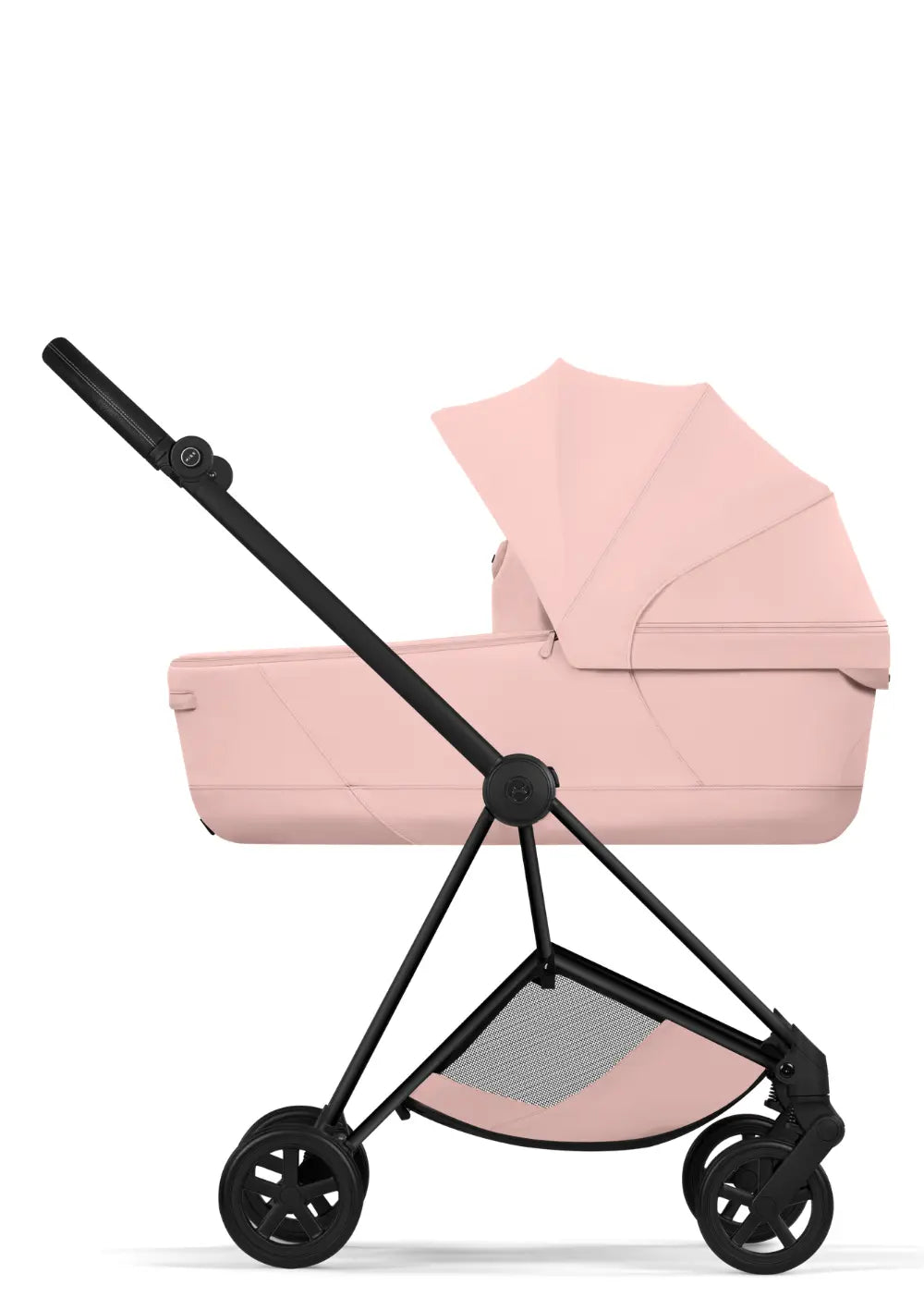 Cybex Kinderwagen-Set 'Mios' Peach Pink / Matt Black Frame