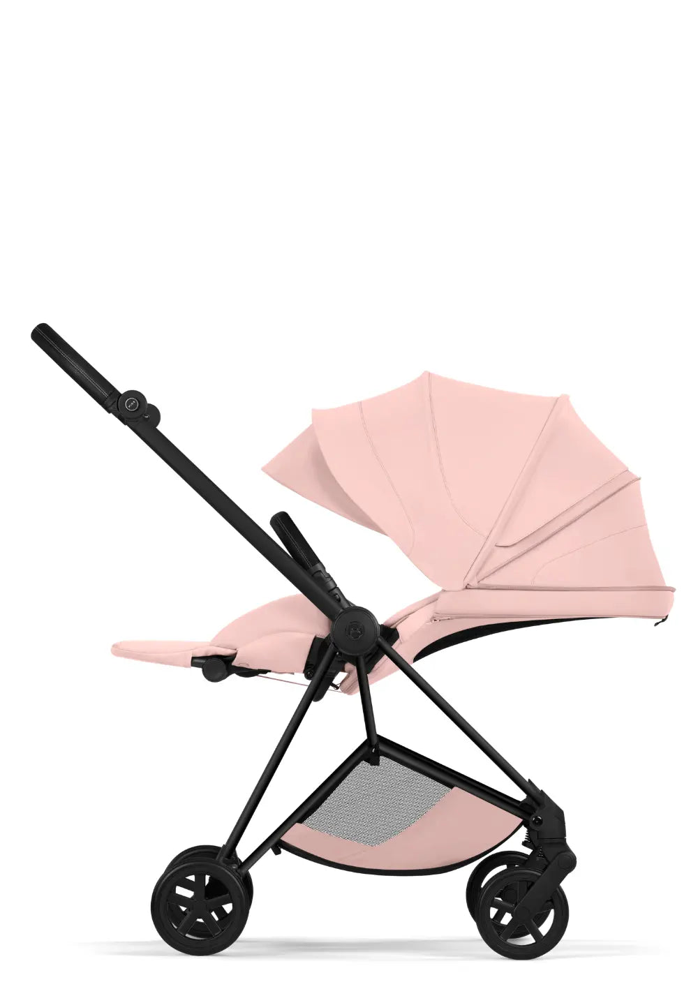 Cybex Kinderwagen-Set 'Mios' Peach Pink / Matt Black Frame