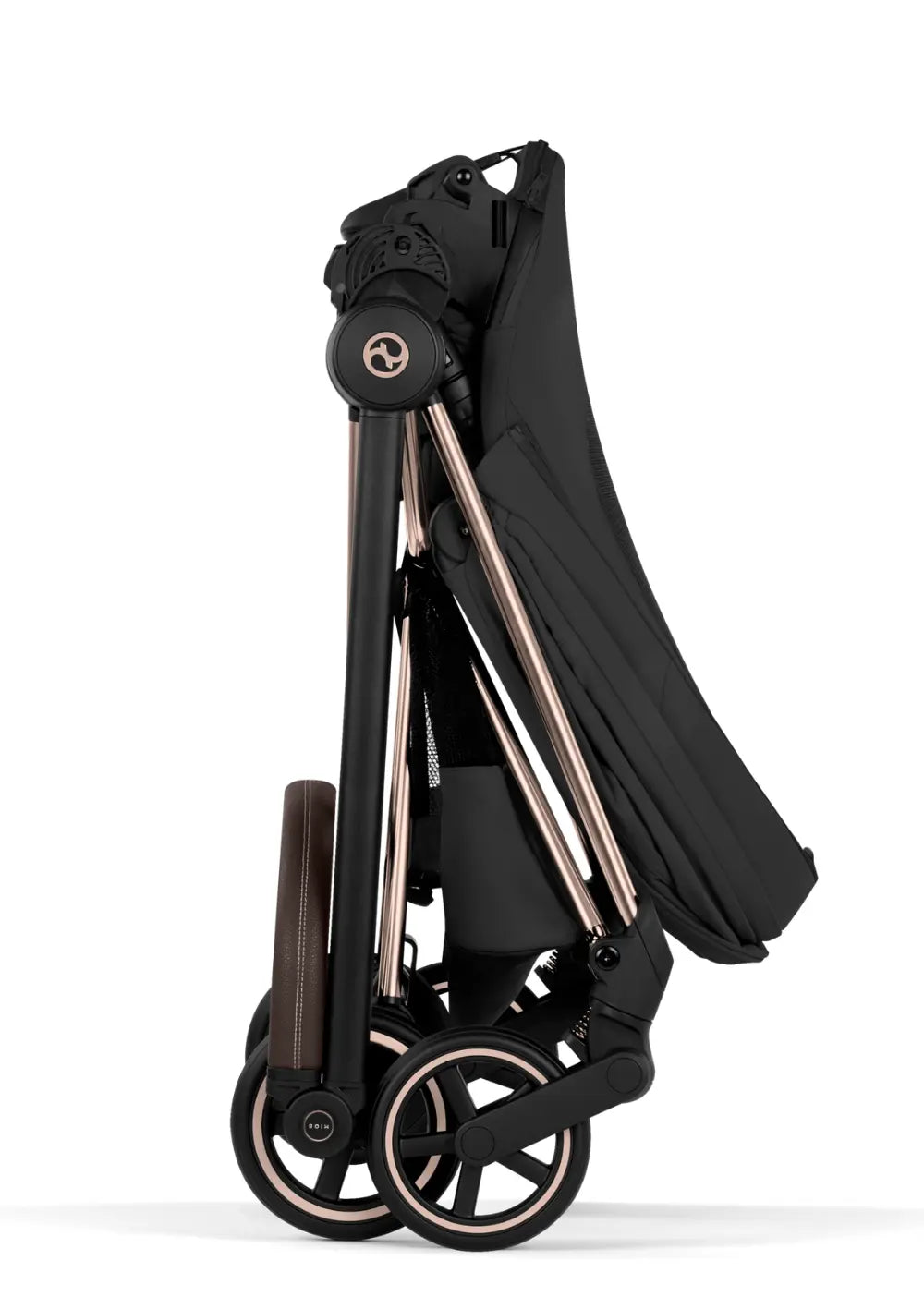 Cybex Kinderwagen-Set 'Mios' Sepia Black / Roségold Frame