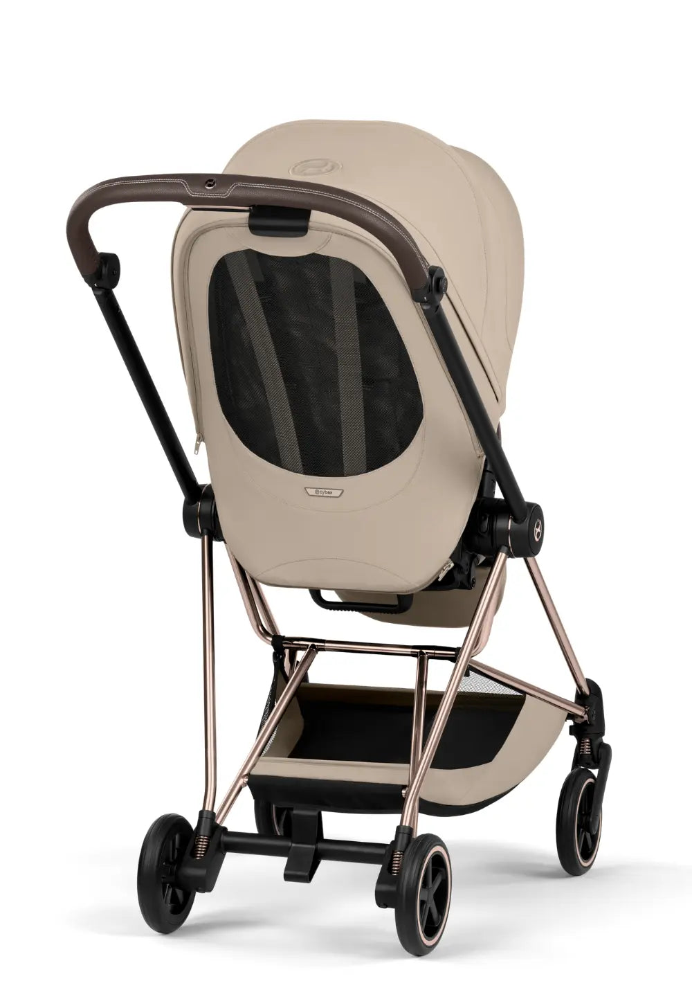 Cybex Kinderwagen-Set 'Mios' Cozy Beige / Roségold Frame