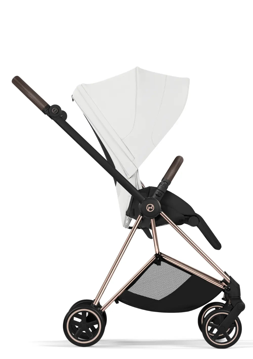 Cybex Kinderwagen-Set 'Mios' Off White / Roségold Frame