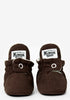Baby Booties Gamuza Chocolate