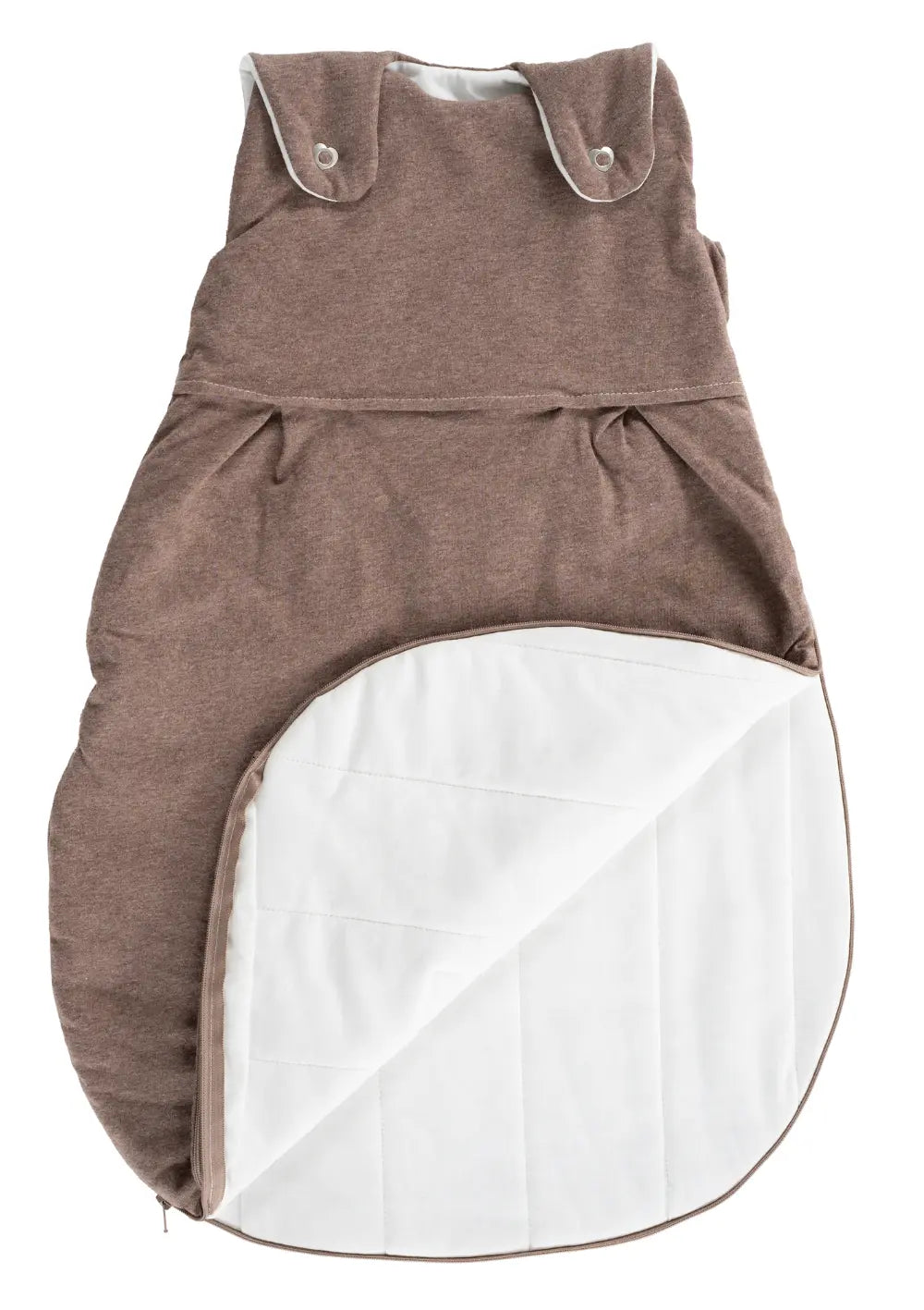 Träumeland Ganzjahres-Schlafsack kastanie meliert
