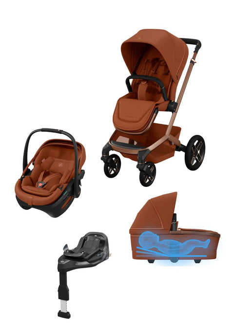 Newborn Travel Bundle 'Fame + Coral Slide Pro' Copper Terra