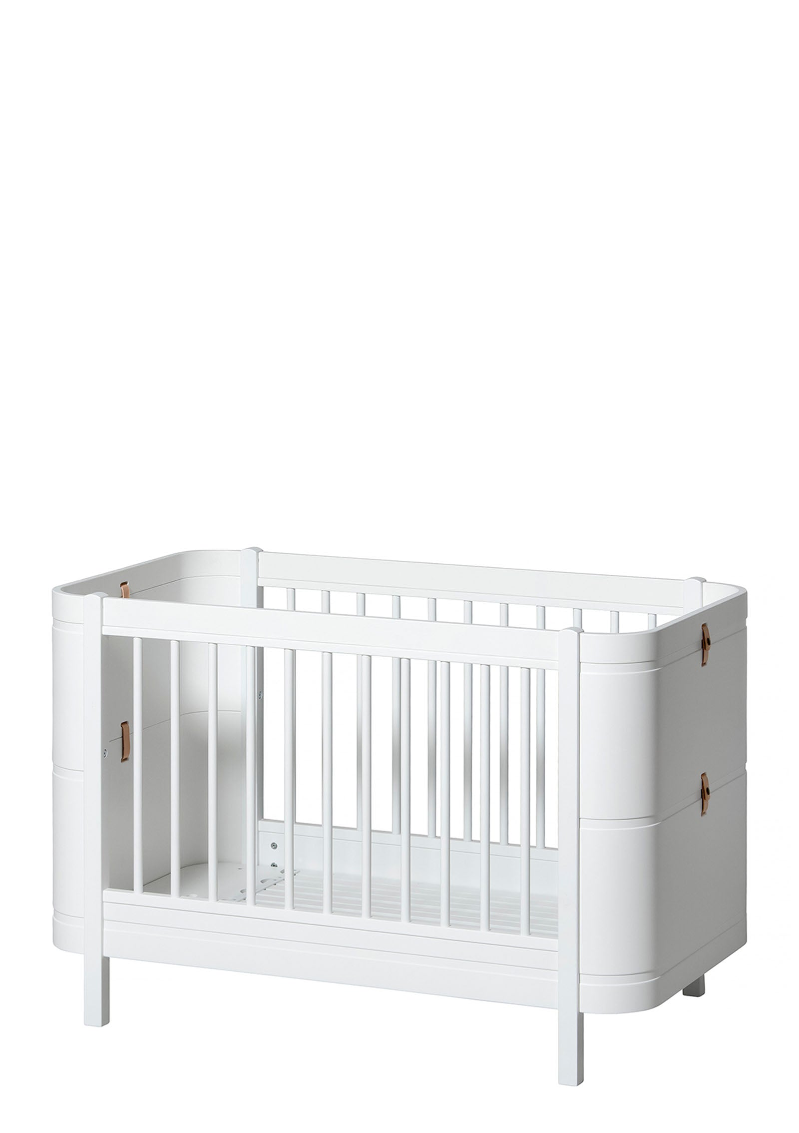 Babybett 'Wood Mini+ basic' Weiss