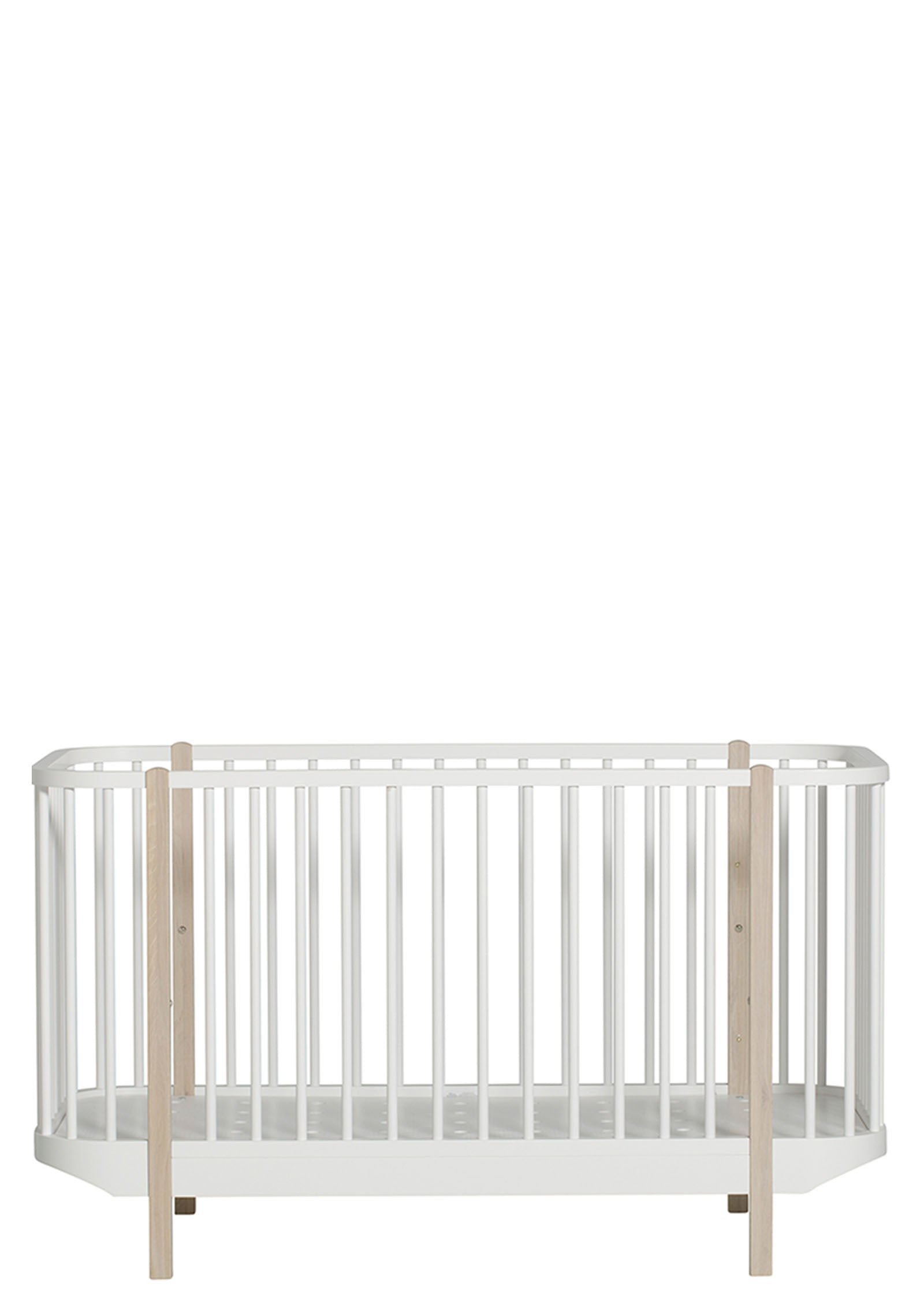 Oliver Furniture Wood Baby- und Kinderbett weiß/eiche