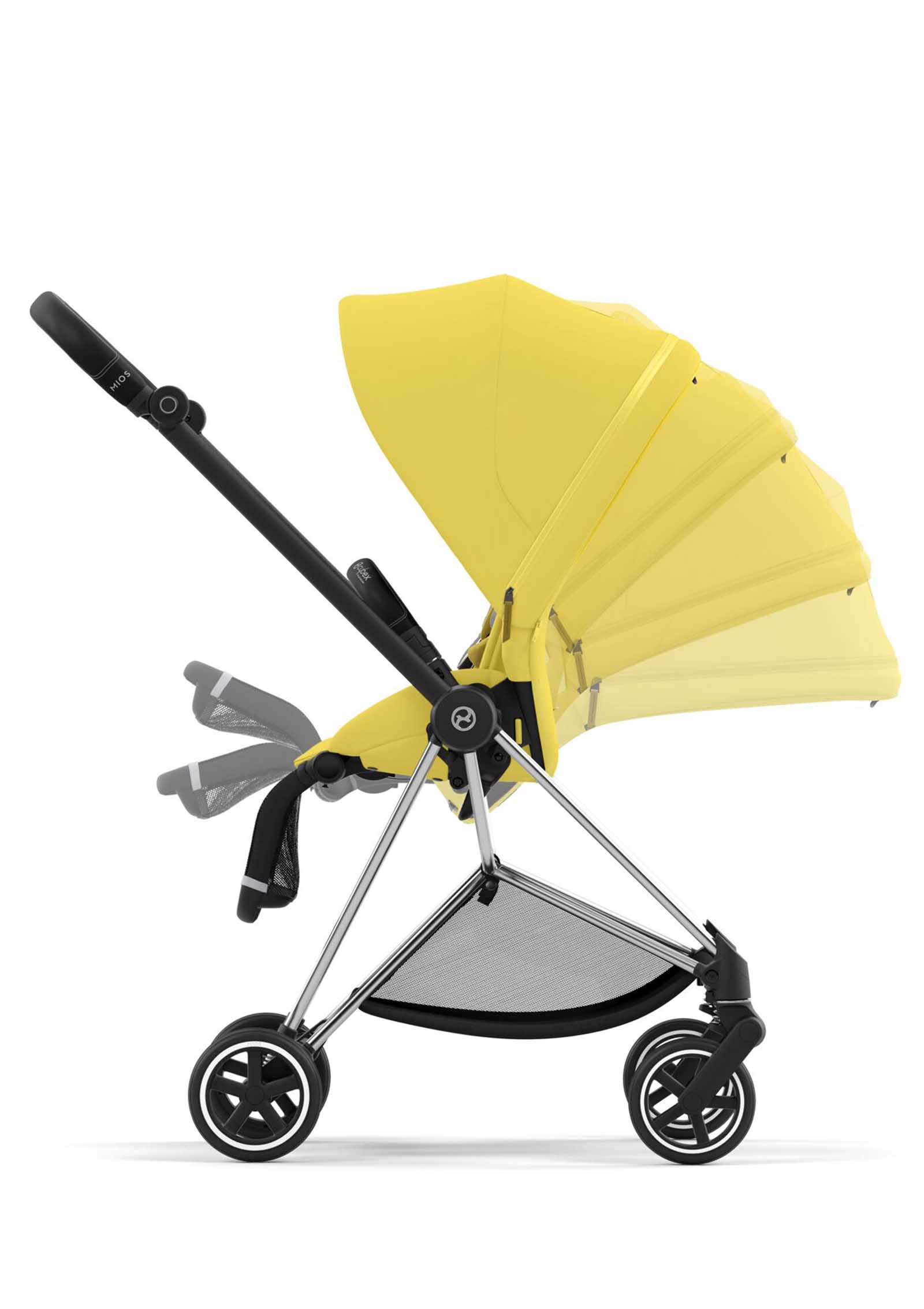 Cybex Mios 3.0 Mustard Yellow - Chrome Black