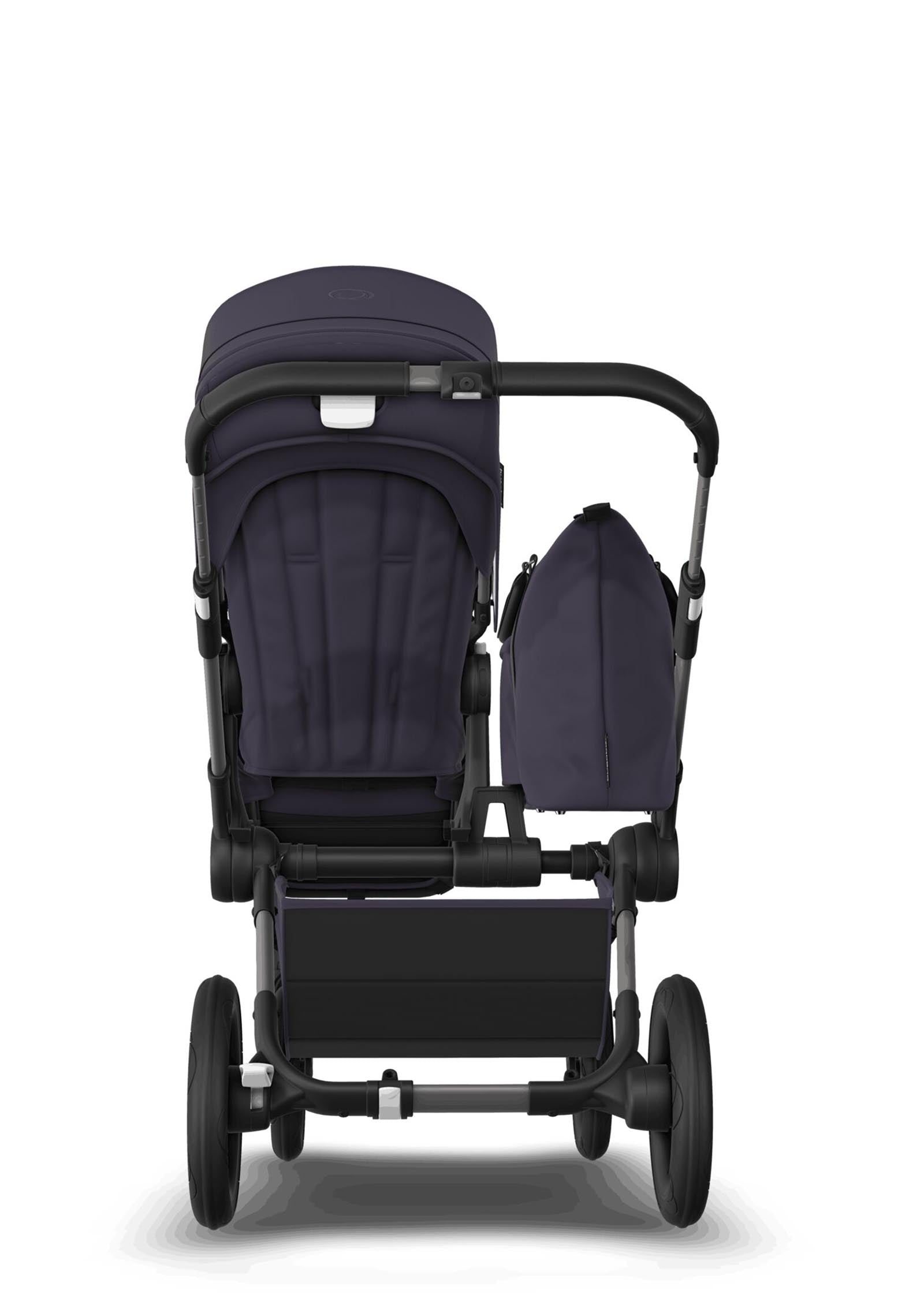 bugaboo Donkey 5 Mono Classic Kinderwagen-Set Graphit / dunkles Marine