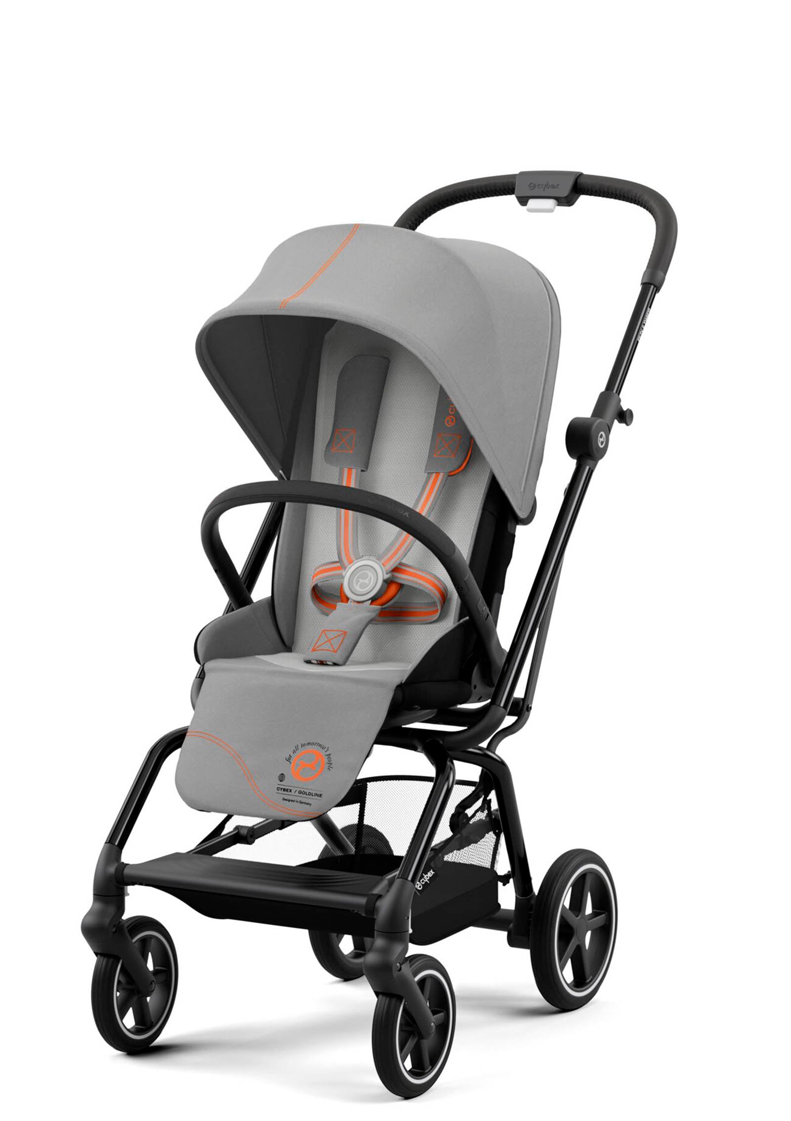 Cybex Eezy S Twist+2 Leather Lava Grey