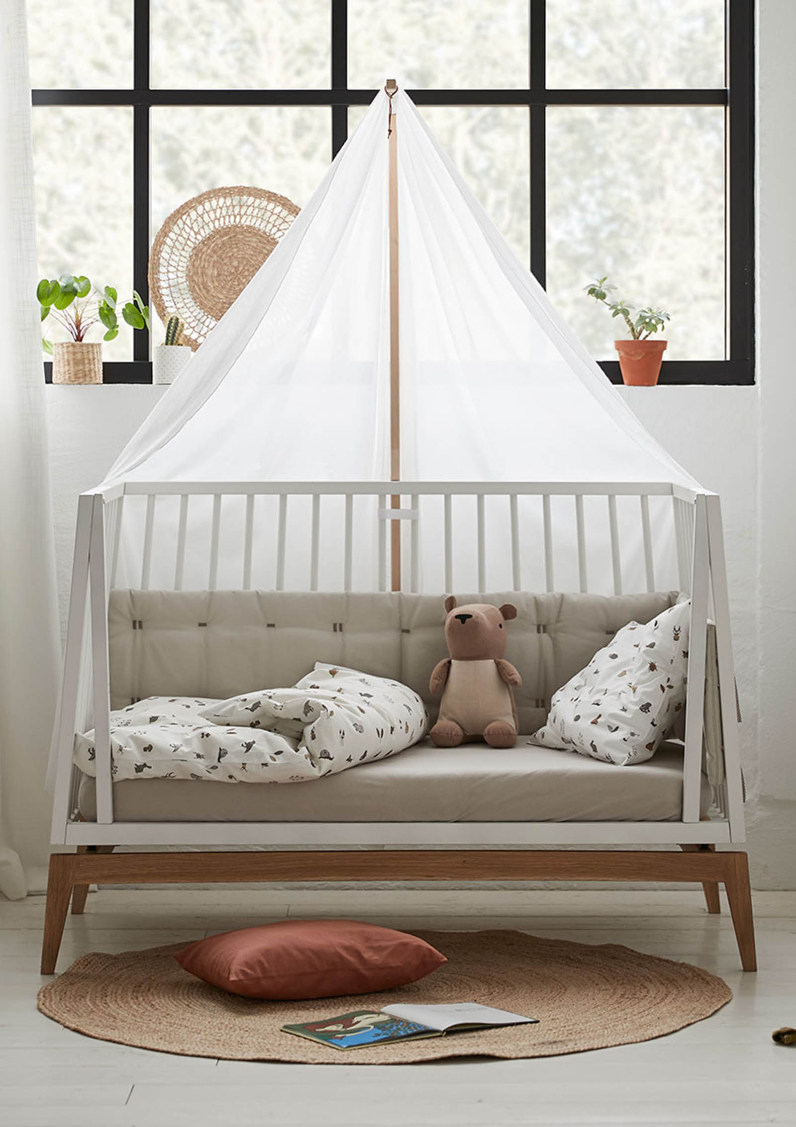 Umbauset für 'Luna' Babybett 120cm weiß