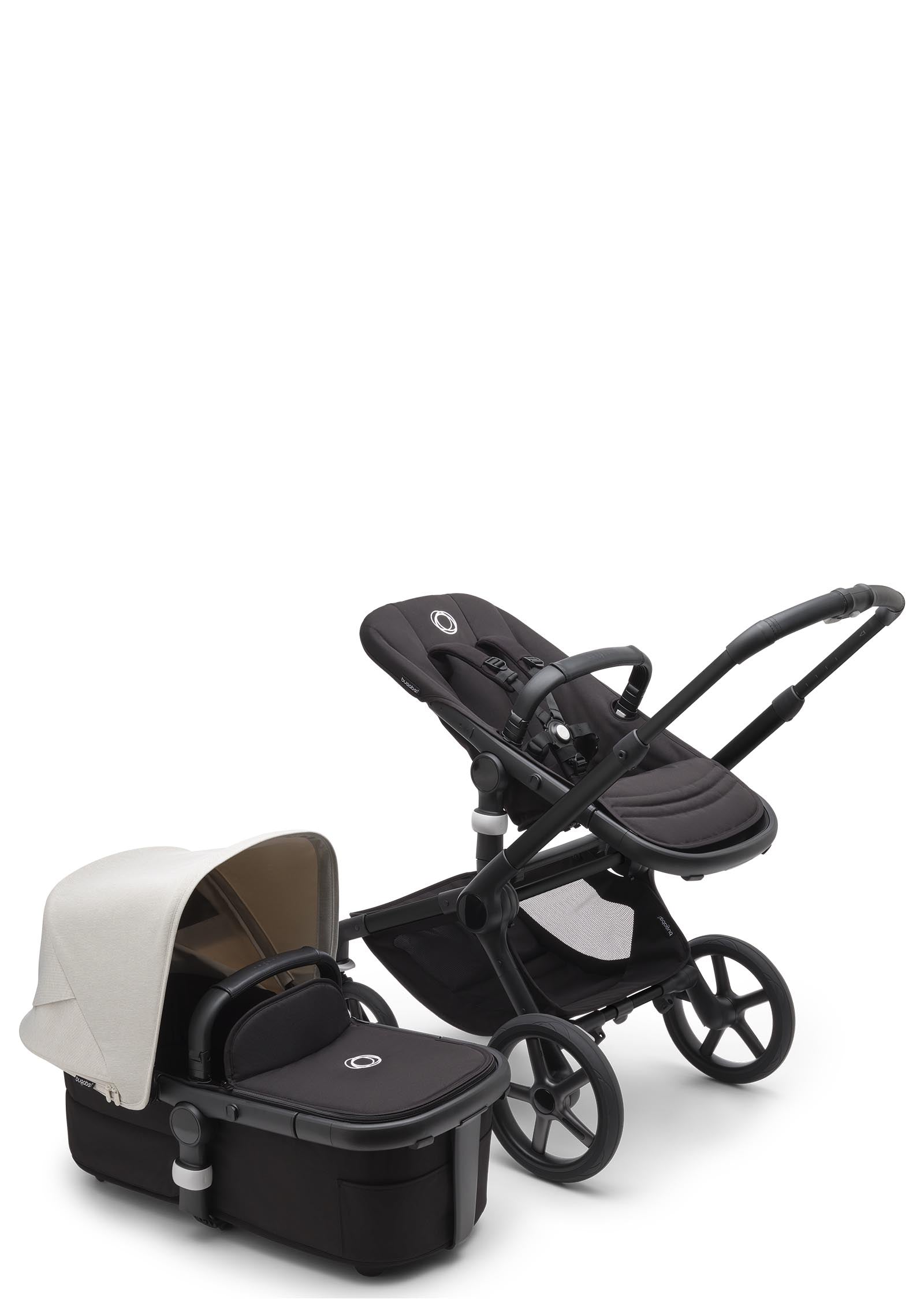 bugaboo Fox 5 Kinderwagen-Set 'Designed by you' Schwarz / Mitternachtsschwarz