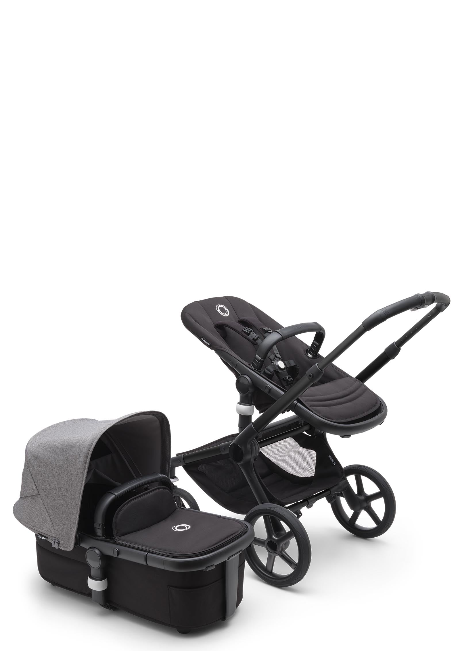 bugaboo Fox 5 Kinderwagen-Set 'Designed by you' Schwarz / Mitternachtsschwarz