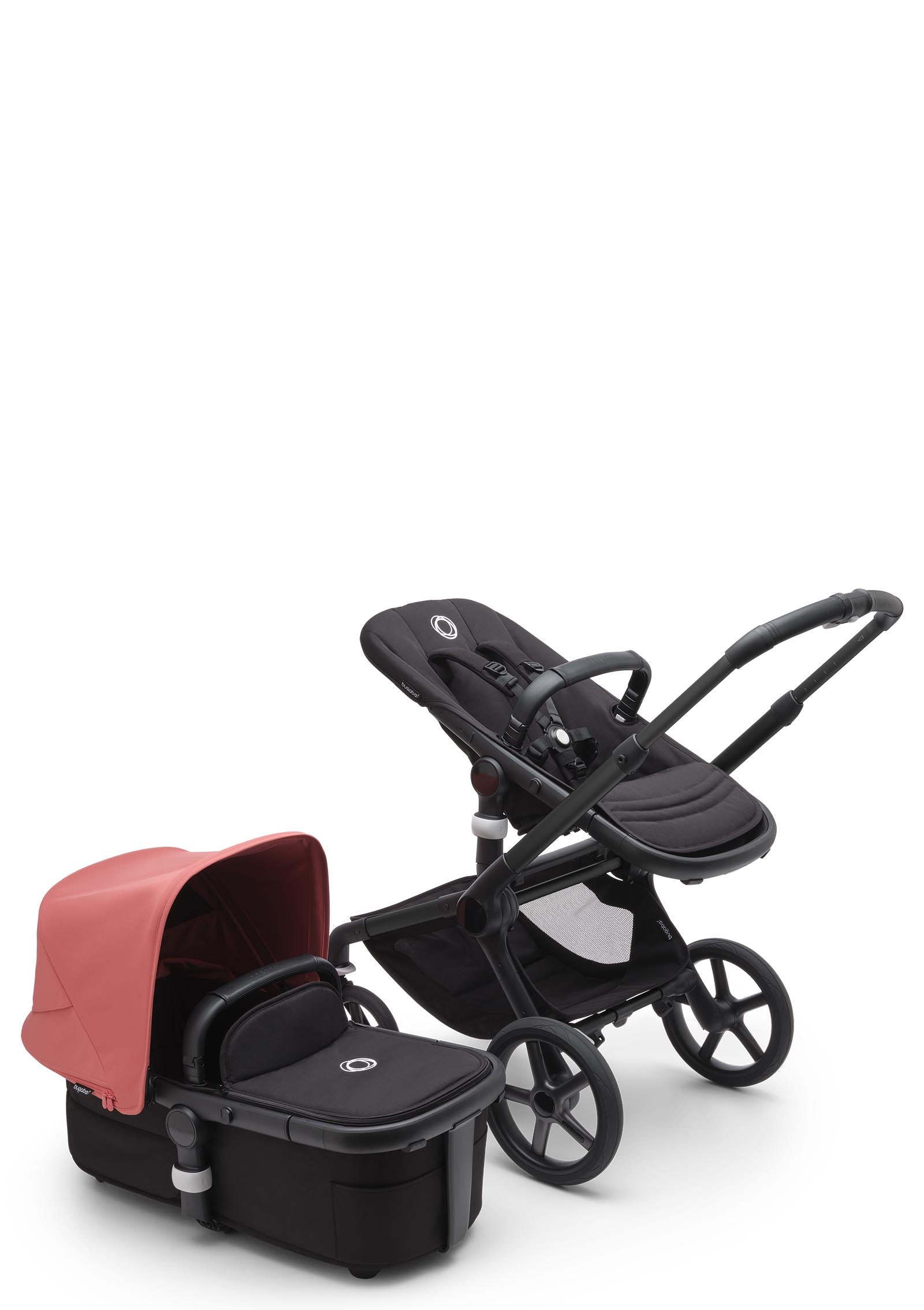 bugaboo Fox 5 Kinderwagen-Set 'Designed by you' Schwarz / Mitternachtsschwarz