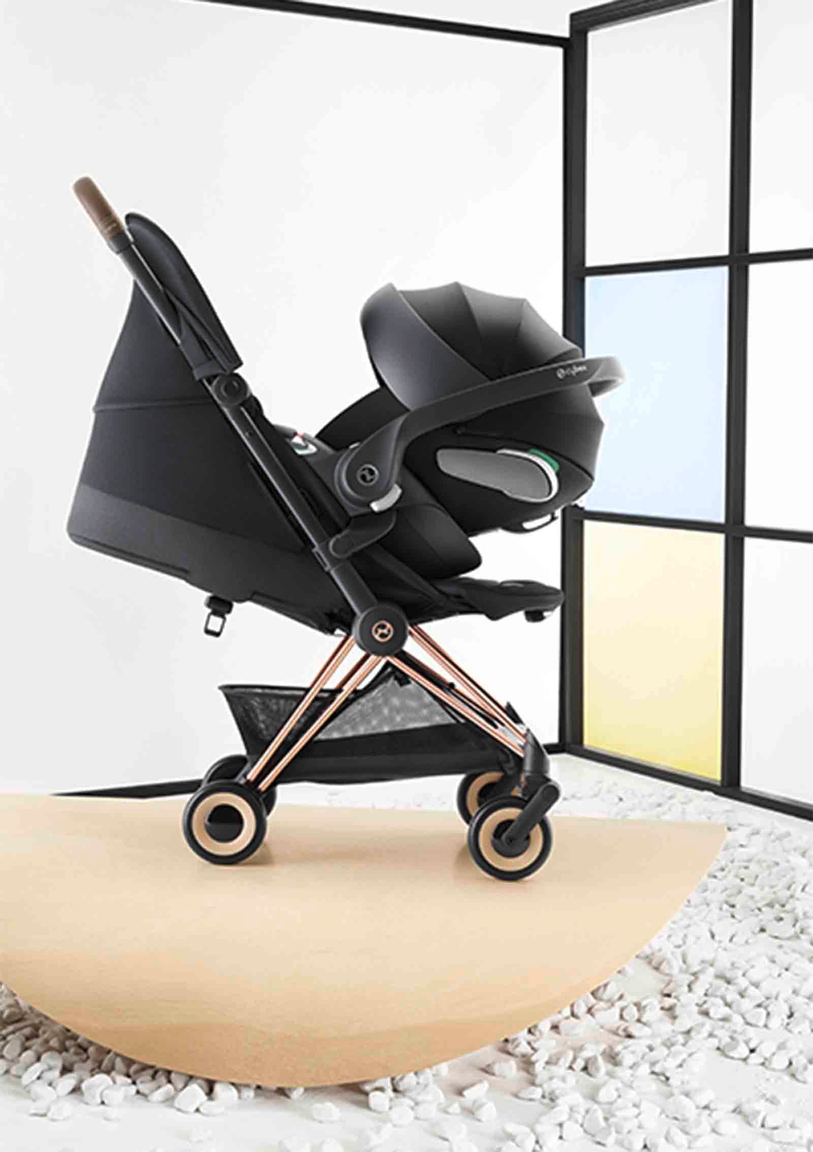 Cybex Platinum COŸA Buggy Sepia Black - Rosegold